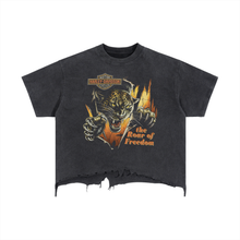 Load image into Gallery viewer, Harley Davidson Leopard Wash Boxy Distressed T-Shirt