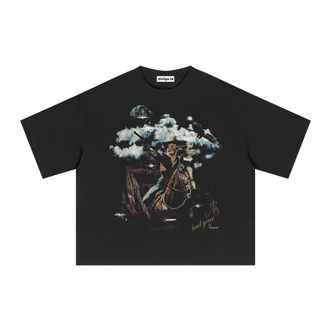 badyear 'cowgirl' boxy tee