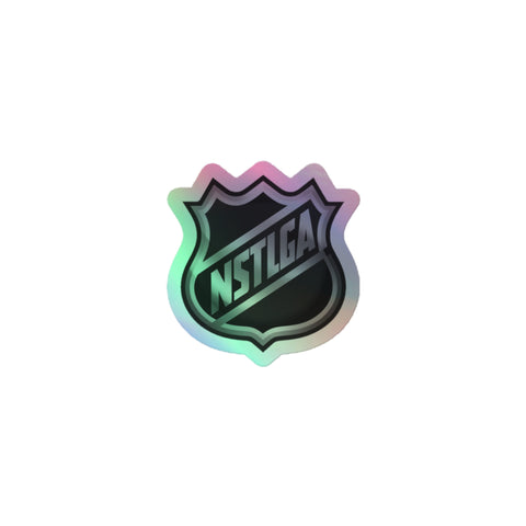 Nostalgia Hockey League Holographic Sticker