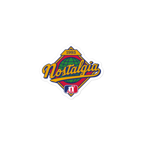 Nostalgia World Series Sticker