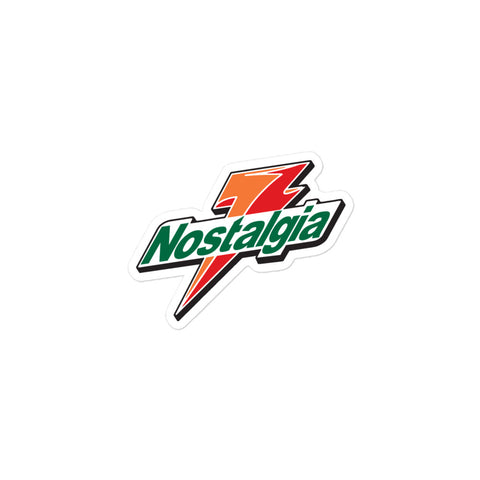 Nostalgia Gatorade Sticker