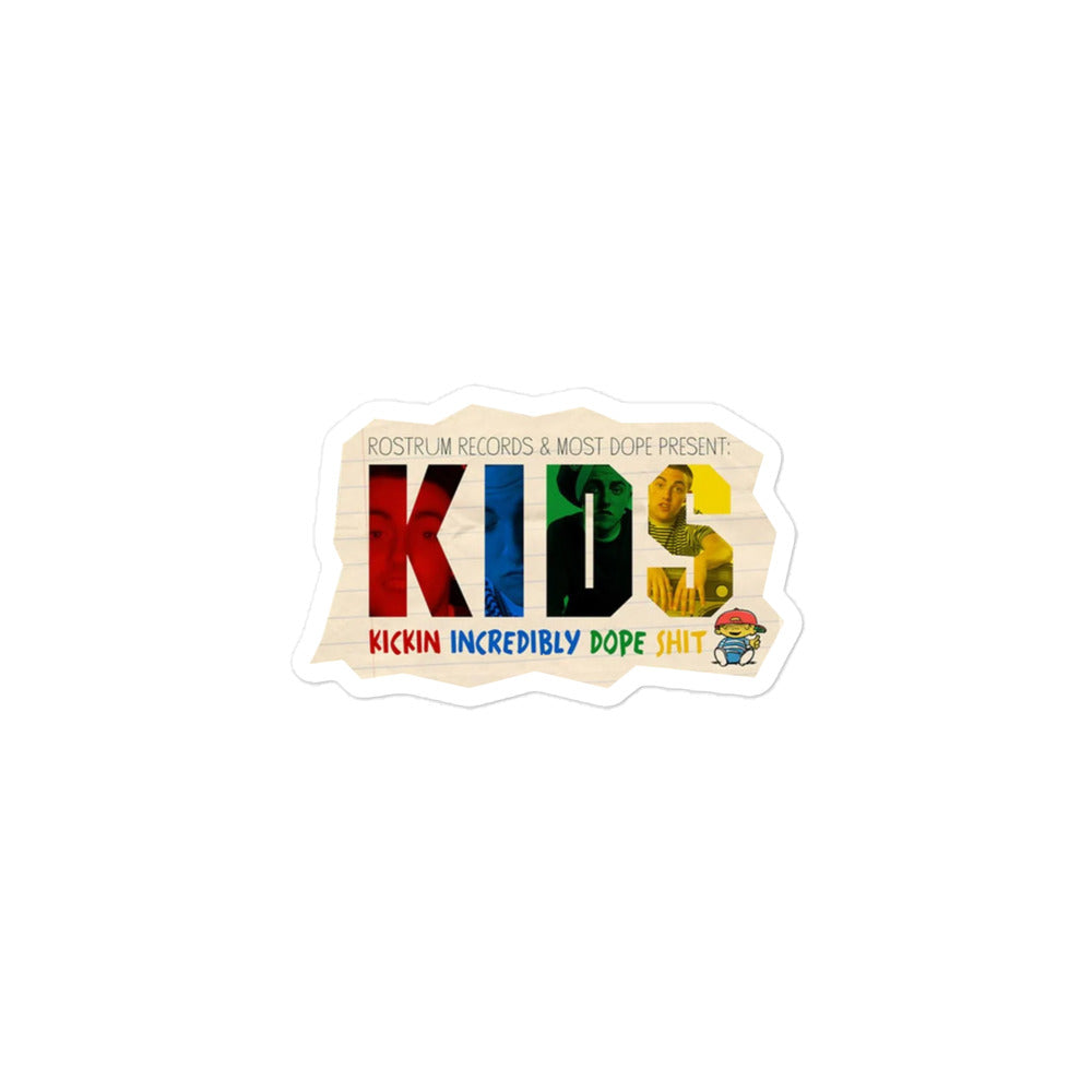 K.I.D.S. Sticker